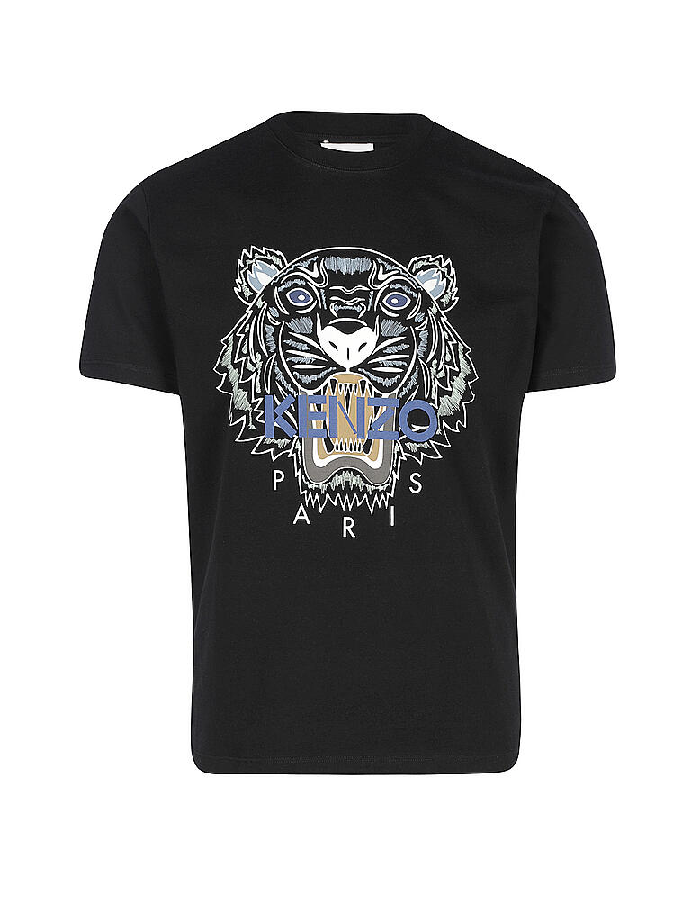 KENZO T Shirt Tiger Classic schwarz